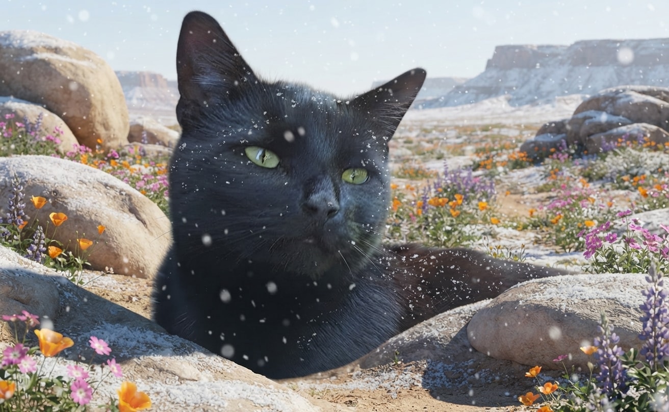Pet generated in First Snowfall