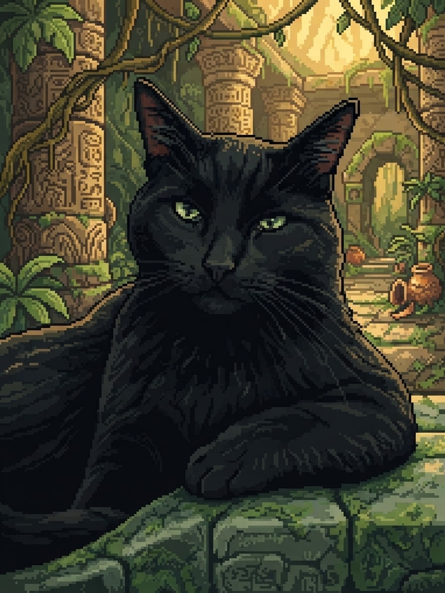 Pet generated in 16-bit Pixel Art