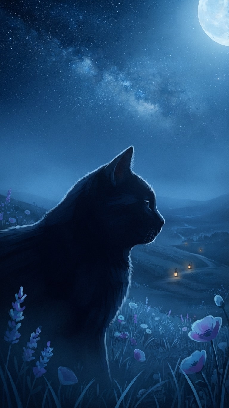 Pet generated in Moonlit Blue Fog