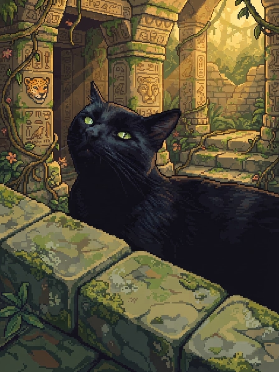 Pet generated in 16-bit Pixel Art