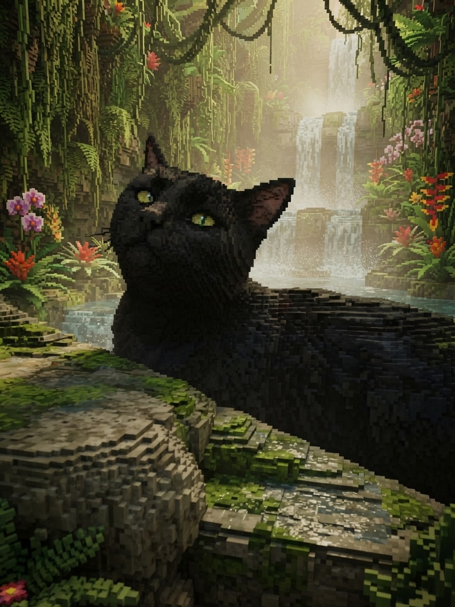 Pet generated in Voxel